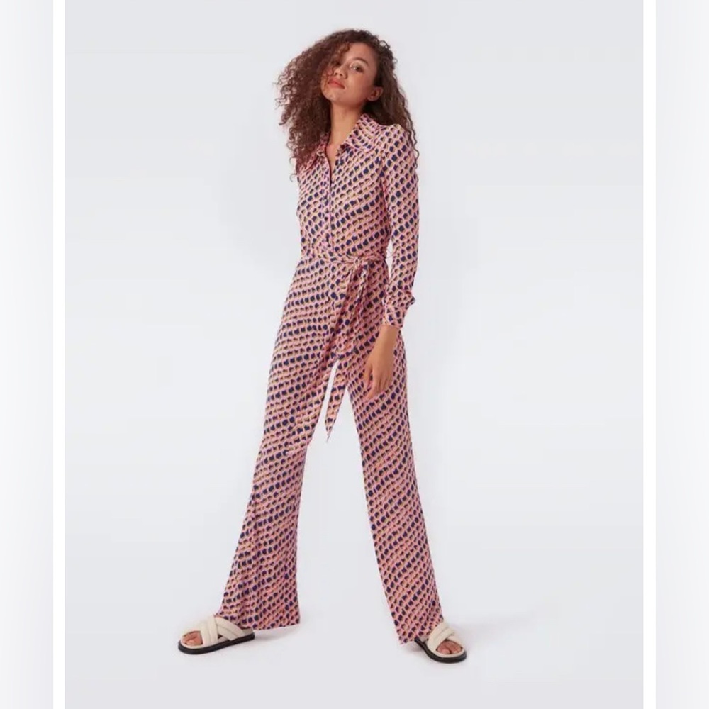 Milley wide-leg matte jersey jumpsuit